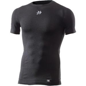 Μαύρο κοντομάνικο λειτουργικό πουκάμισο SIXS TS1 V2