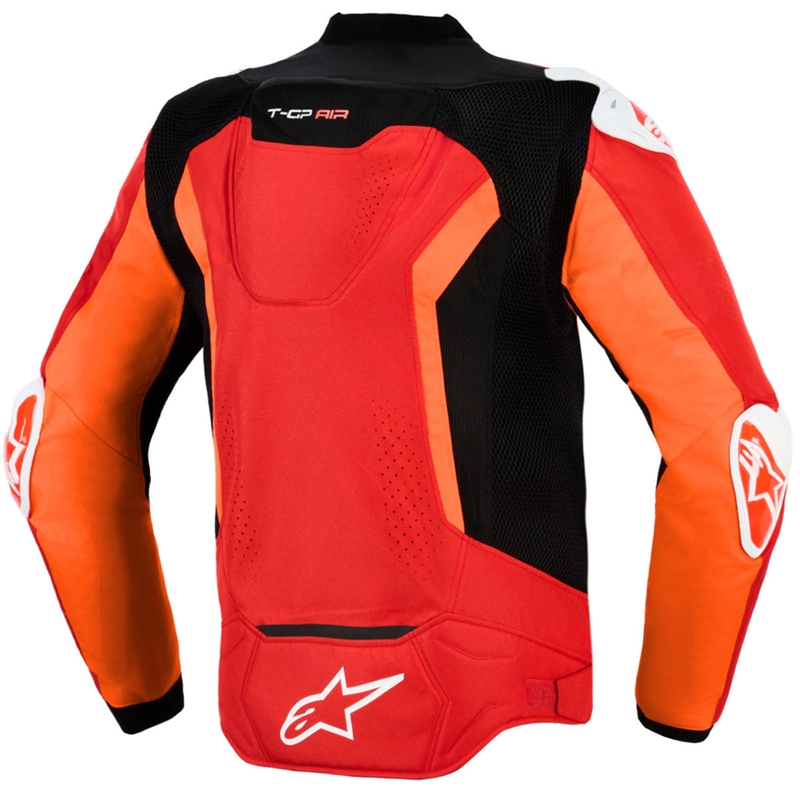 Μπουφάν μοτοσικλέτας Alpinestars T-GP Air κόκκινο-φλουορ κόκκινο-λευκό-μαύρο
