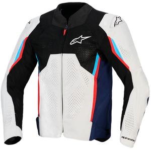Μπουφάν μοτοσικλέτας Alpinestars AST V3 Air λευκό-μπλε-κόκκινο-μαύρο