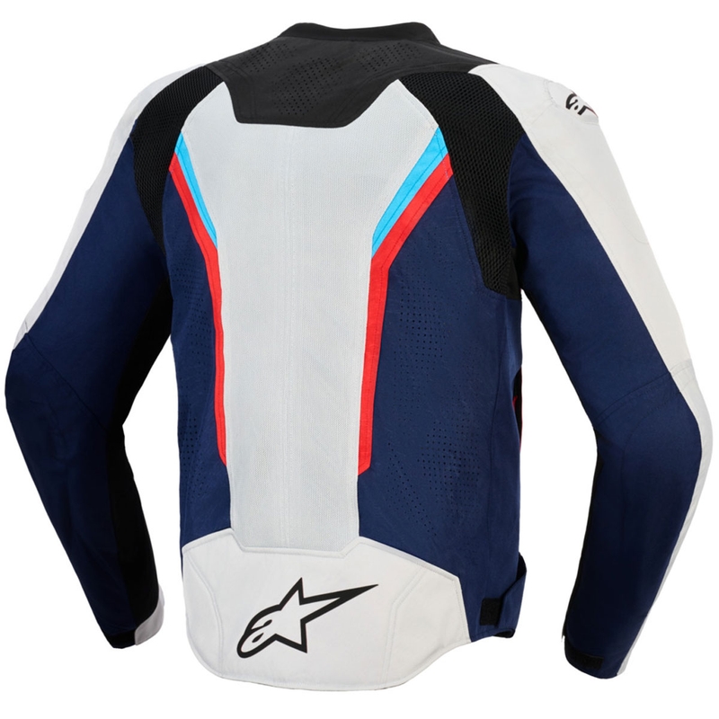 Μπουφάν μοτοσικλέτας Alpinestars AST V3 Air λευκό-μπλε-κόκκινο-μαύρο
