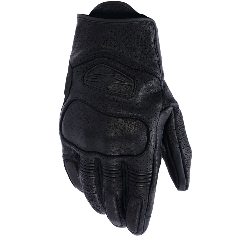 Γάντια μοτοσικλέτας Alpinestars Mustang V3 μαύρο-μαύρο