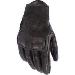 Γάντια μοτοσικλέτας Alpinestars Mustang V3 καφέ-μαύρα
