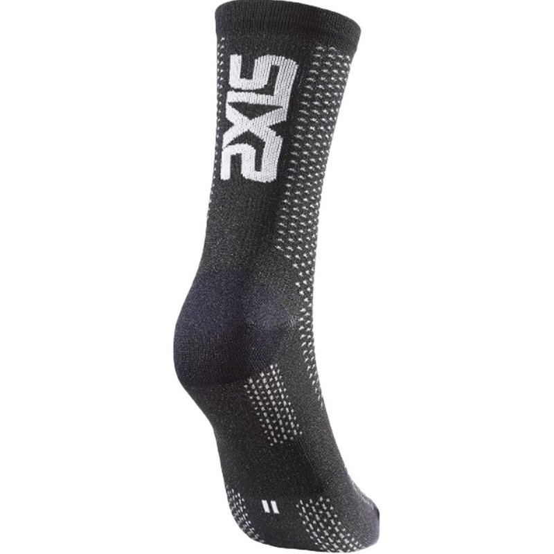 Λειτουργικές κάλτσες SIXS SHORT LOGO V2 μαύρο ανθρακί