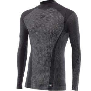 Λειτουργικό μακρυμάνικο μπλουζάκι SIXS TS3 V2 μαύρο ανθρακί