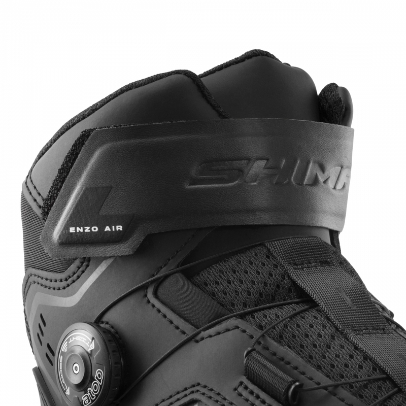 Γυναικείες μπότες μοτοσικλέτας Shima Enzo Air μαύρες-μαύρες