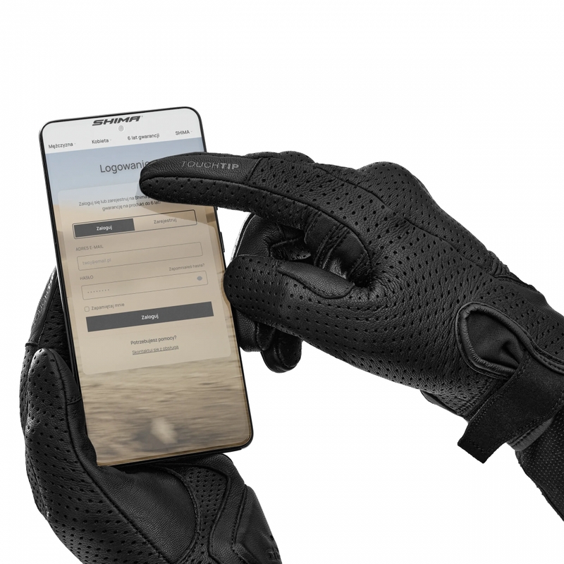 Γάντια μοτοσικλέτας Shima Bullet 3.0 μαύρα