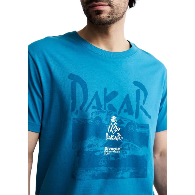 Μπλε μπλουζάκι Dakar Racing