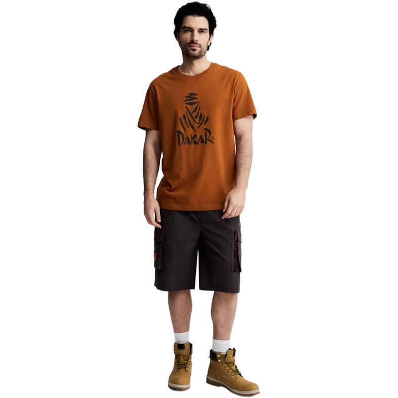 Μπλούζα Dakar Logo 263 καφέ