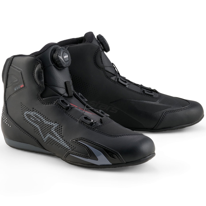 Μπότες μοτοσικλέτας Alpinestars Celer μαύρες-σκούρο γκρι
