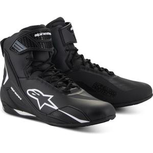 Μπότες μοτοσικλέτας Alpinestars Faster-4 μαύρο-λευκό