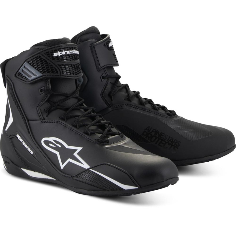 Μπότες μοτοσικλέτας Alpinestars Faster-4 μαύρο-λευκό