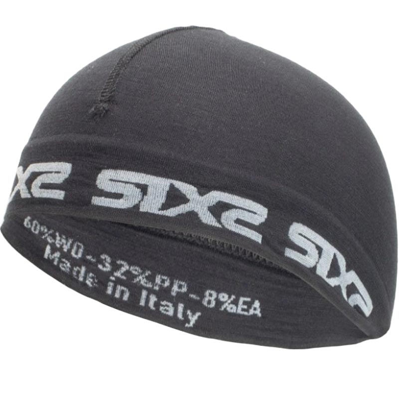 Καπέλο Merino SIXS SCX Merinos μαύρο