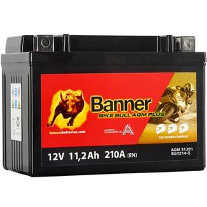 Μπαταρία AGM Banner BIKE BULL AGM PLUS 51201 BGTZ14-S