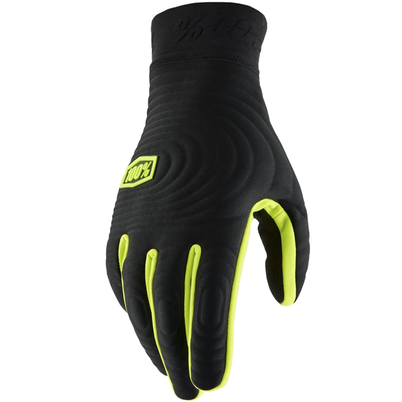 Γάντια Motocross 100% - USA BRISKER EXTREME fluorescent κίτρινο-μαύρο