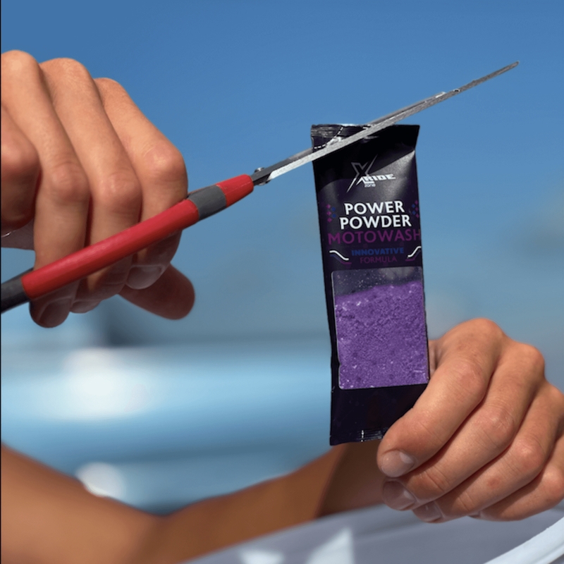 Σαμπουάν μοτοσικλέτας σε σκόνη XzoneRide® Power Powder-Moto Wash 60 γρ.