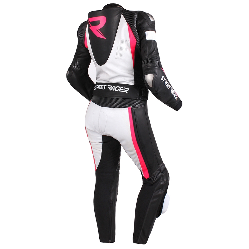 Γυναικεία Ολόσωμη φόρμα Street Racer Kiara μαύρο-λευκό-fluo ροζ προσφορά