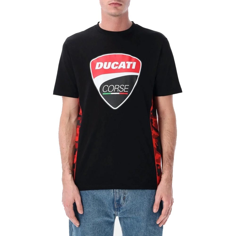 Μπλούζα Ducati Corse CAMU DETAILS μαύρη