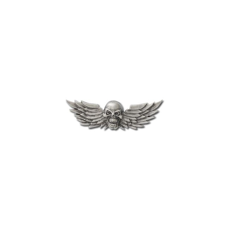 Nalepovací emblém Skull Wings