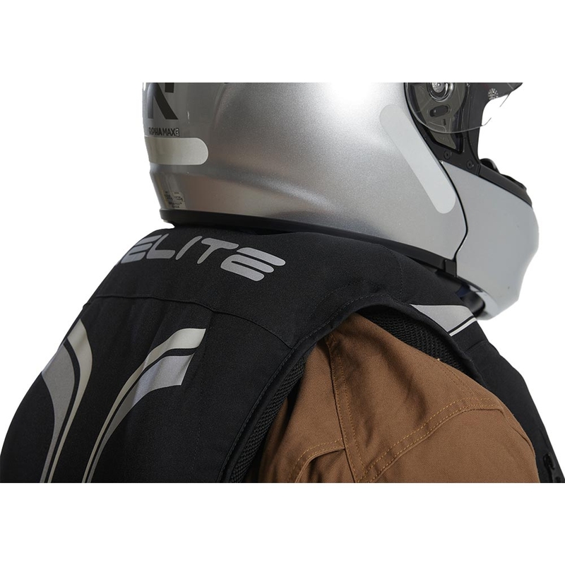 Γιλέκο αερόσακου Helite Double Turtle Hivis πράσινο-κίτρινο