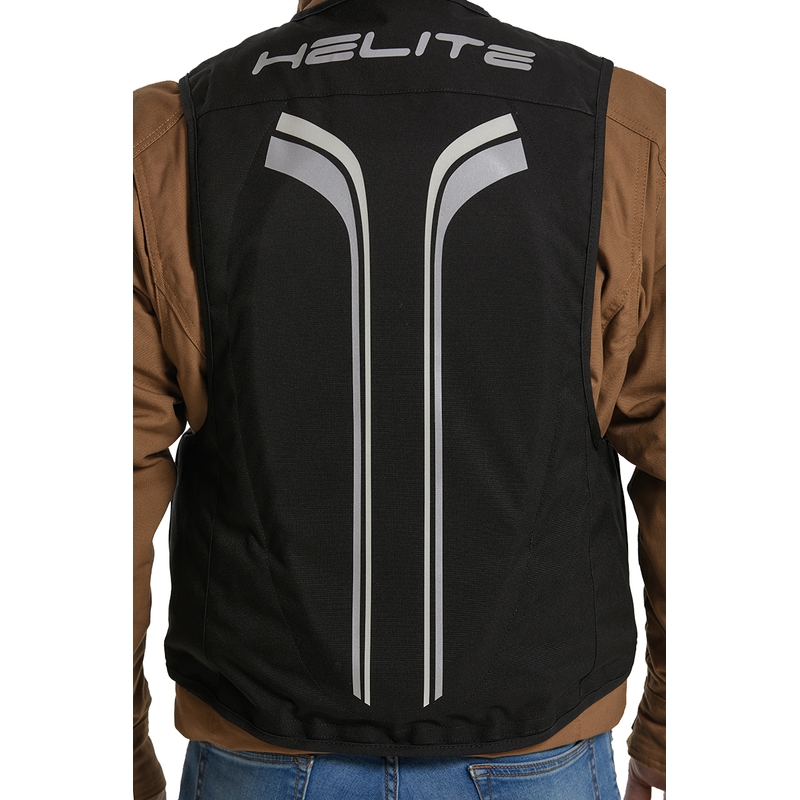Γιλέκο αερόσακου Helite Double Turtle Hivis πράσινο-κίτρινο