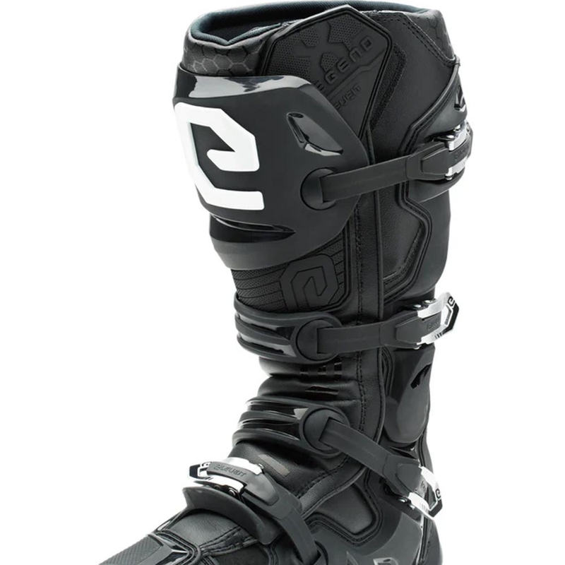 Μπότες motocross Eleveit X-Legend EVO μαύρες-μαύρες