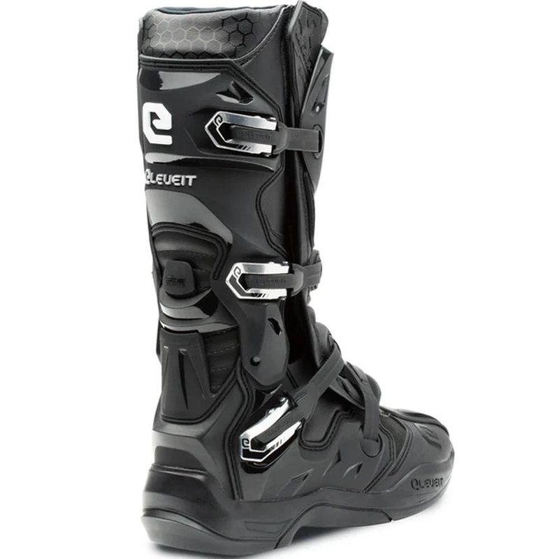 Μπότες motocross Eleveit X-Legend EVO μαύρες-μαύρες
