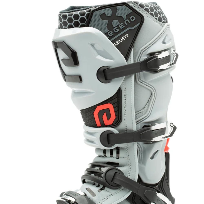 Μπότες motocross Eleveit X-Legend EVO μαύρο-γκρι