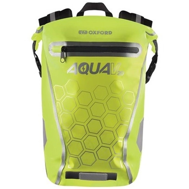 Αδιάβροχο σακίδιο πλάτης Oxford AQUA V20 fluo κίτρινο 20 l
