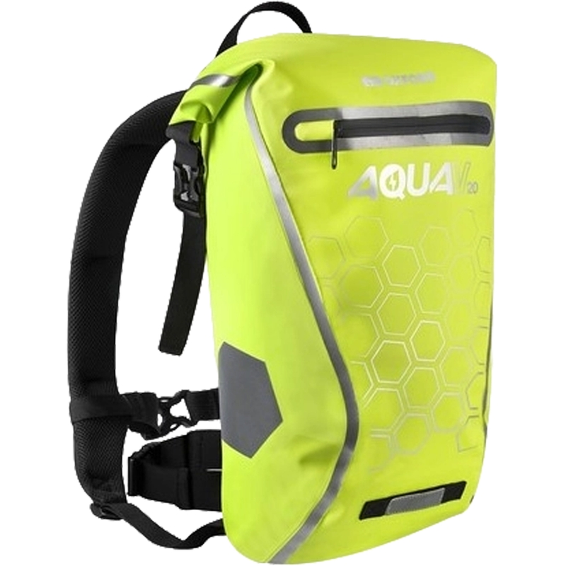 Αδιάβροχο σακίδιο πλάτης Oxford AQUA V20 fluo κίτρινο 20 l