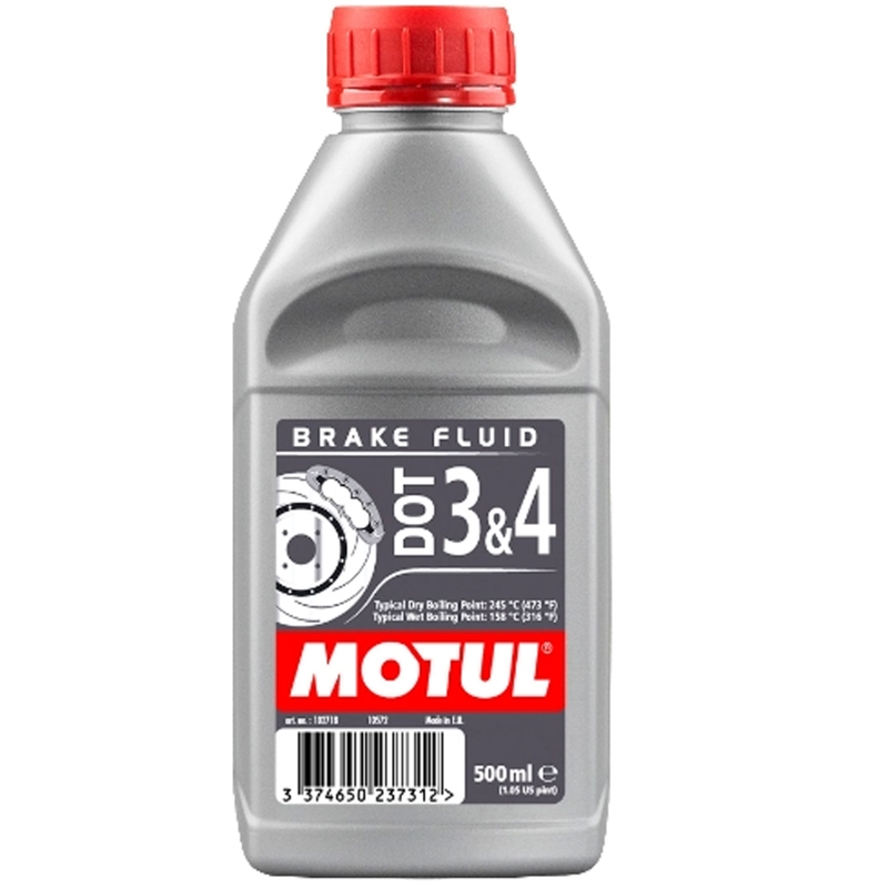 Υγρό φρένων Motul Dot 3 και 4 0,5 l