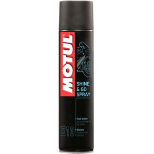 Motul E10 Shine &amp; Go σπρέι περιποίησης πλαστικών 400 ml