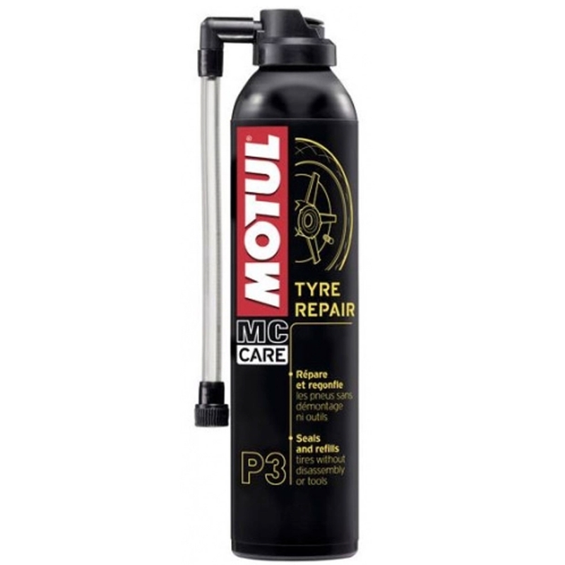 Σπρέι επισκευής ελαστικών Motul P3 Επισκευή ελαστικών 300 ml