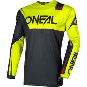 Μαύρη-κίτρινη φανέλα motocross O'Neal Element Racewear