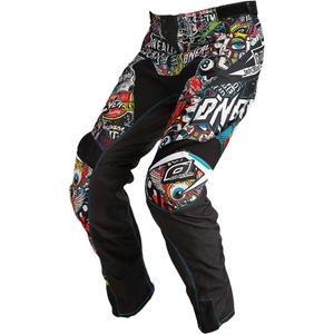 Παντελόνι motocross O'Neal Mayhem Crank μαύρο-πολύχρωμο
