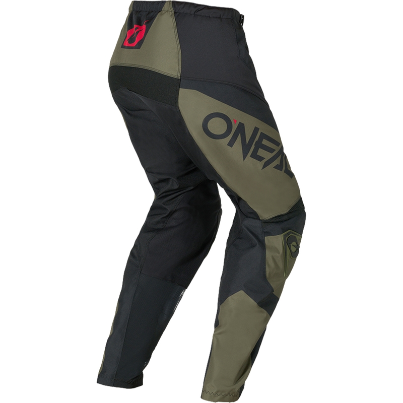 Παντελόνι motocross O'Neal Element Racewear μαύρο-λαδί