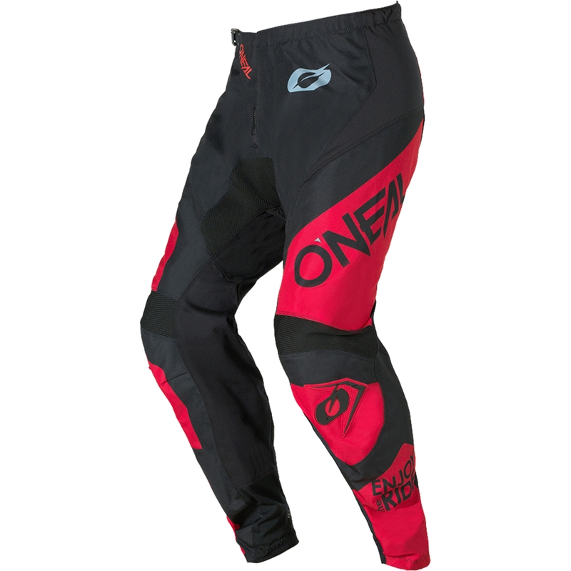 Παντελόνι motocross O´Neal Element Racewear μαύρο-κόκκινο