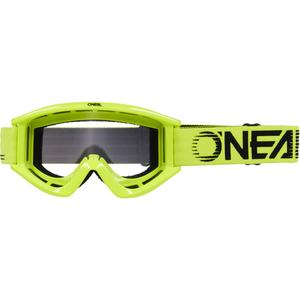 Γυαλιά μοτοκρός O´Neal B-Zero φθορίζον κίτρινο (διαφανές πλεξιγκλάς)