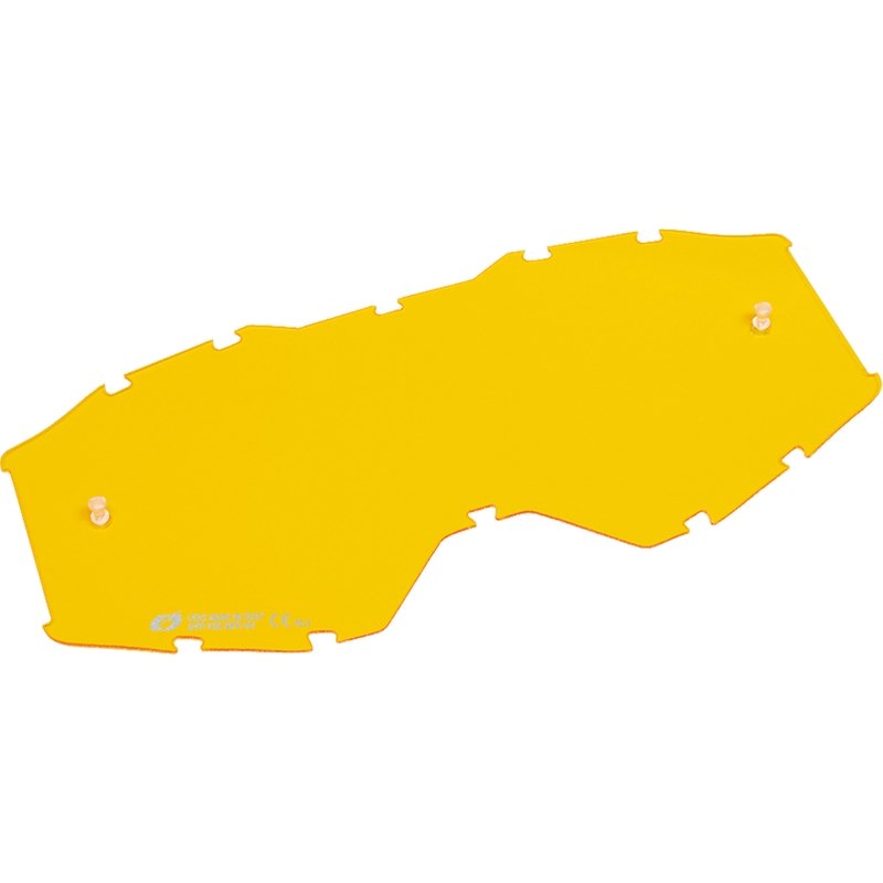 Ζελατίνα για γυαλιά motocross O´Neal B-10 κίτρινη