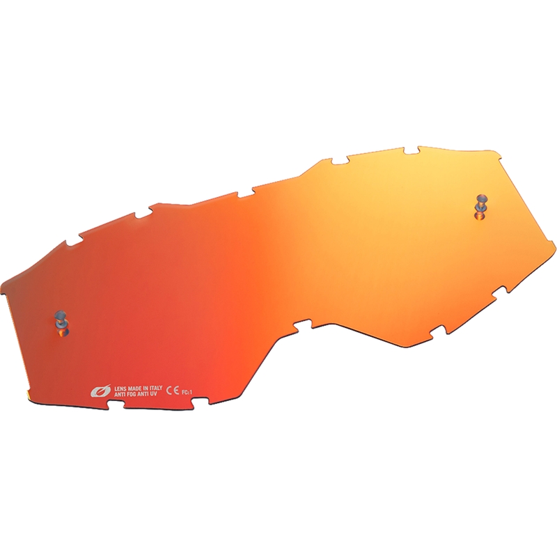 Ζελατίνα για γυαλιά motocross O´Neal B-10 κόκκινη