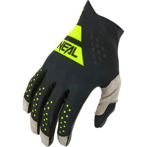Γάντια motocross O´Neal Pin it Slip on μαύρα-φθοροκίτρινα