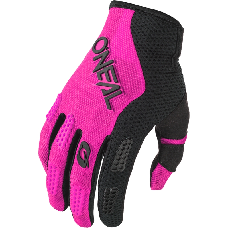 Γυναικεία γάντια motocross O´Neal Element Racewear μαύρο-ροζ