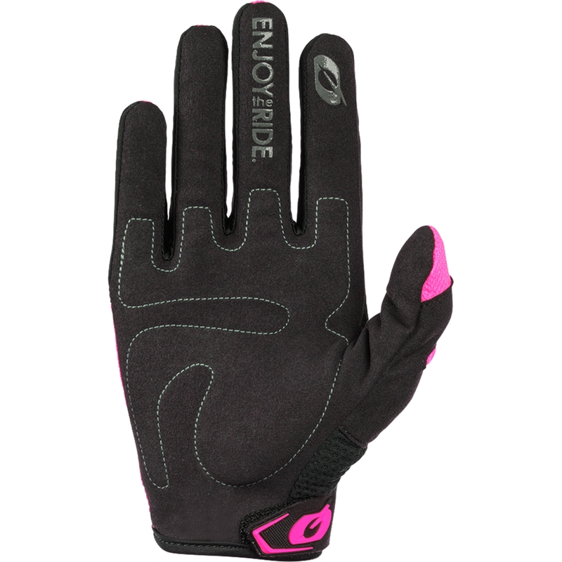 Γυναικεία γάντια motocross O´Neal Element Racewear μαύρο-ροζ