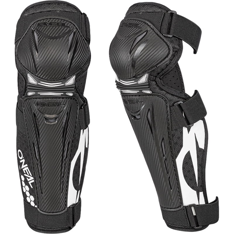 Επιγονατίδες O´Neal Trail FR Carbon Look Μαύρο-Λευκό