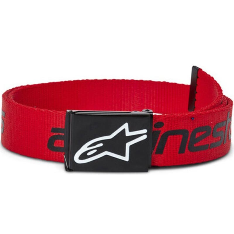 Ζώνη Alpinestars Linear Web μαύρη-κόκκινη