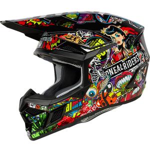 Παιδικό κράνος motocross O'Neal 3SRS Crank ματ πολύχρωμο