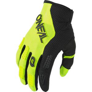 Παιδικά γάντια μοτοκρός O´Neal Element Racewear μαύρο-φθορίζον κίτρινο
