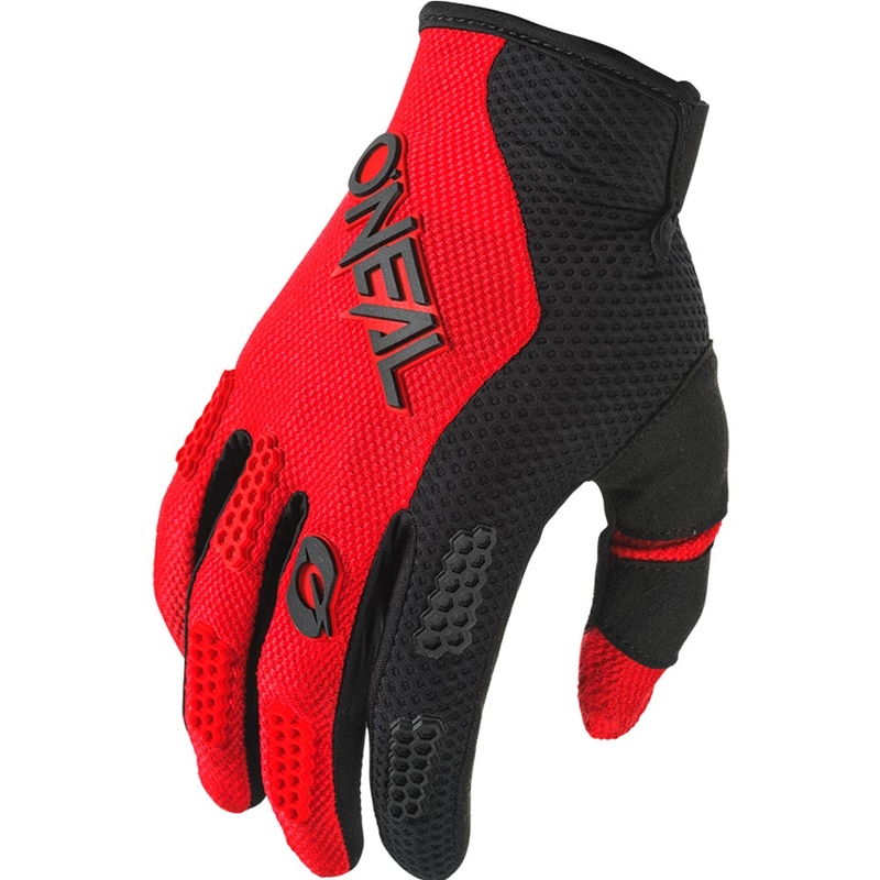 Παιδικά γάντια μοτοκρός O'Neal Element Racewear μαύρο-κόκκινο