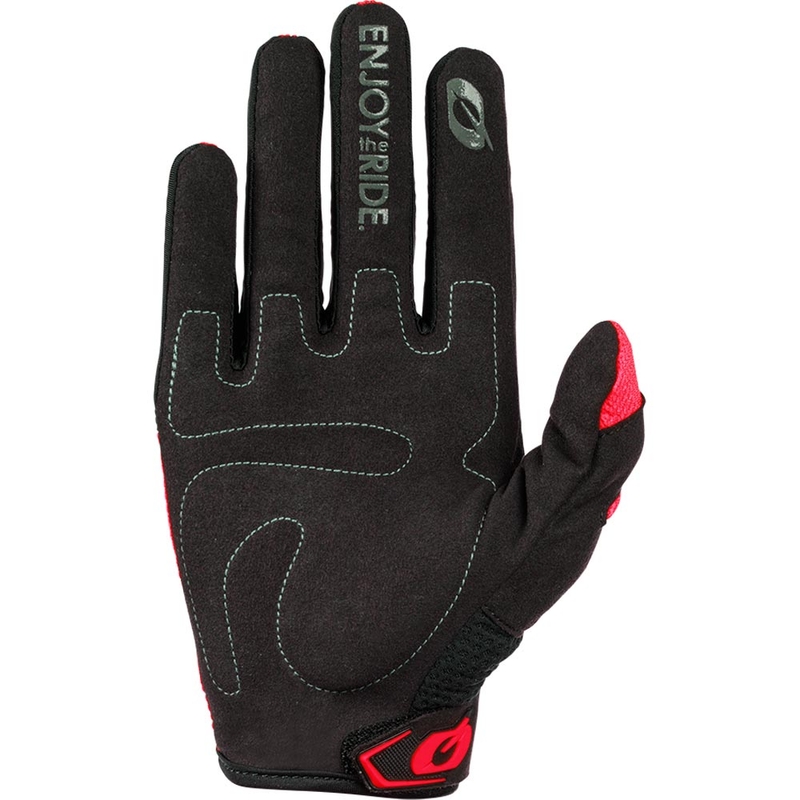 Παιδικά γάντια μοτοκρός O'Neal Element Racewear μαύρο-κόκκινο
