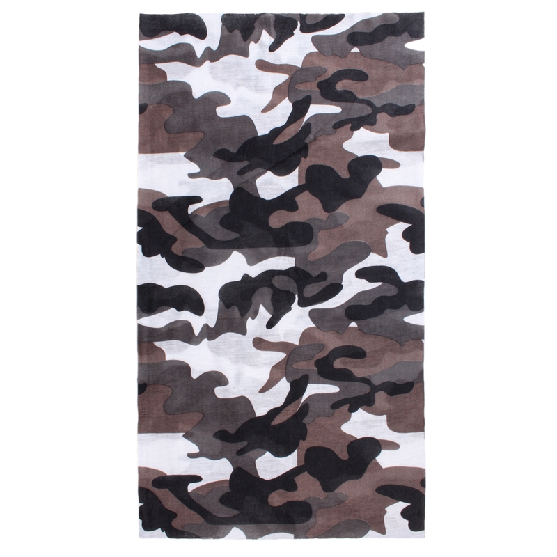 Πολυλειτουργικό κασκόλ μοτοσικλέτας RSA Camo γκρι