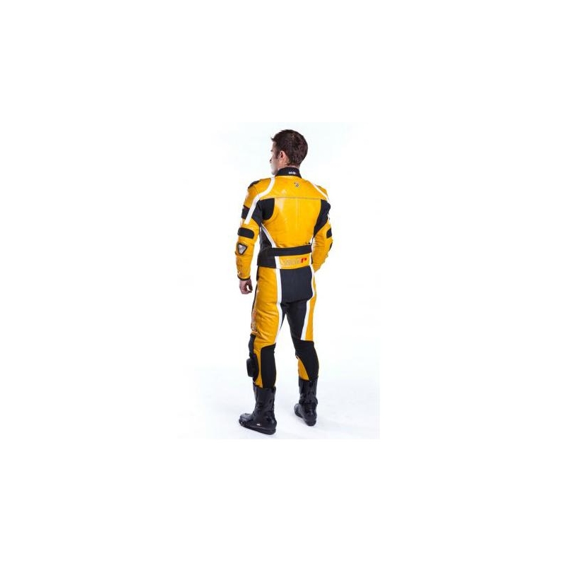 Kombinéza na motorku MBR 666 RR žlutá